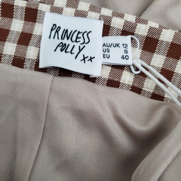 Princess Polly xx  Malone Mini Skirt size 8. - Picture 7 of 15
